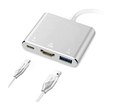   ADAPTADOR TC A HDMI USB Y TC 3 EN 1 JG-HDTVTC3EN1