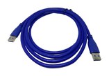   CABLE EXTENSION USB MACHO A MACHO 3.0 1.5 MTS *