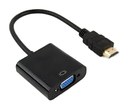   ADAPTADOR HDMI VGA SIN PLUG AUDIO JG-HDTVVGA2