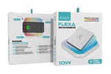  CARGADOR INALAMBRICO 10W FLEXA CON LUZ 2A 1TC XAEA