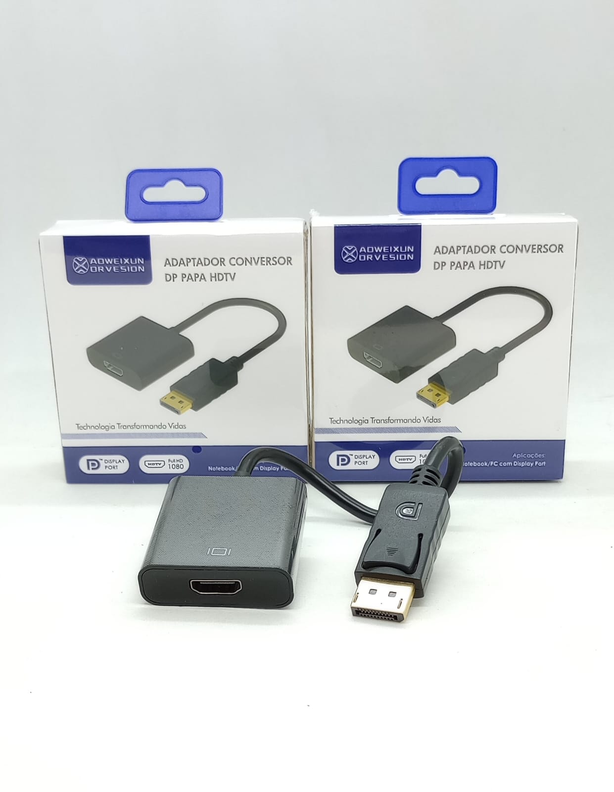   ADAPTADOR DISPLAYPORT A HDMI BOX JG-DPHDTV 