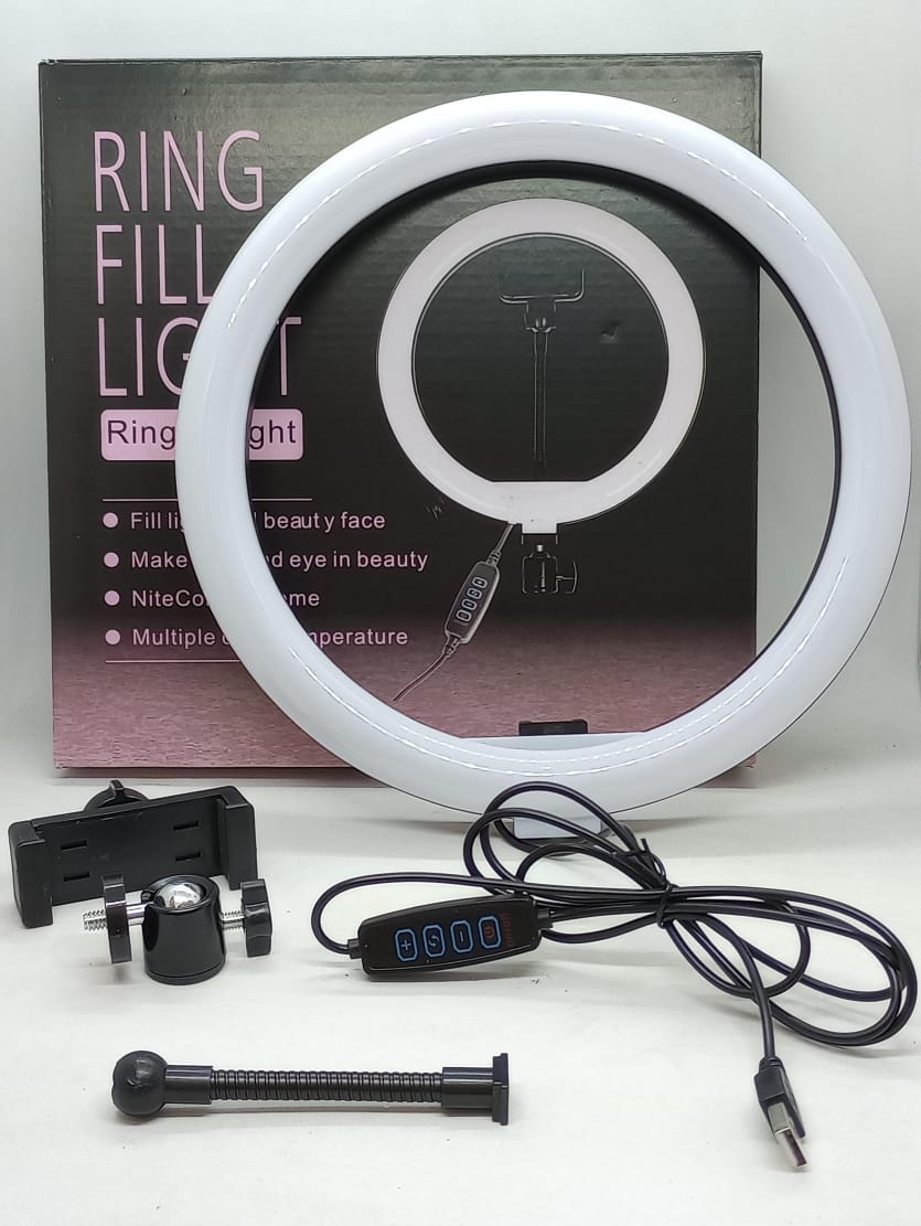   ARO DE LUZ LED USB 26CM SIN TRIPODE JG-ARO26