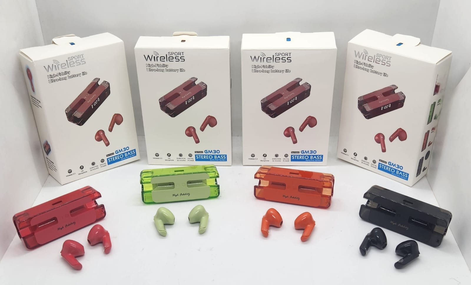     AURICULAR EARBUDS COLORES JG-EARBUDS!