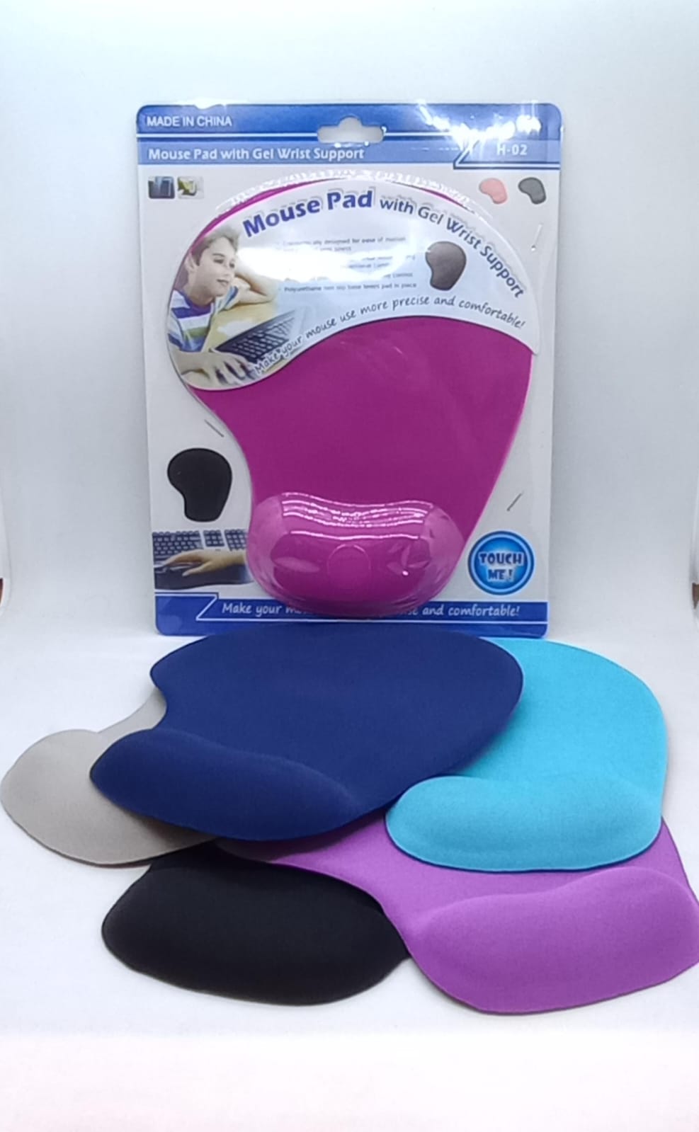   PAD MOUSE CON GEL PREMIUM COLORES JGEL 