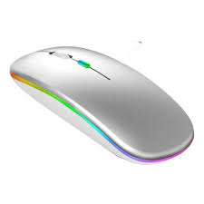   MOUSE INALAMBRICO BT RECARGABLE RGB JG-MOUSEBTLED