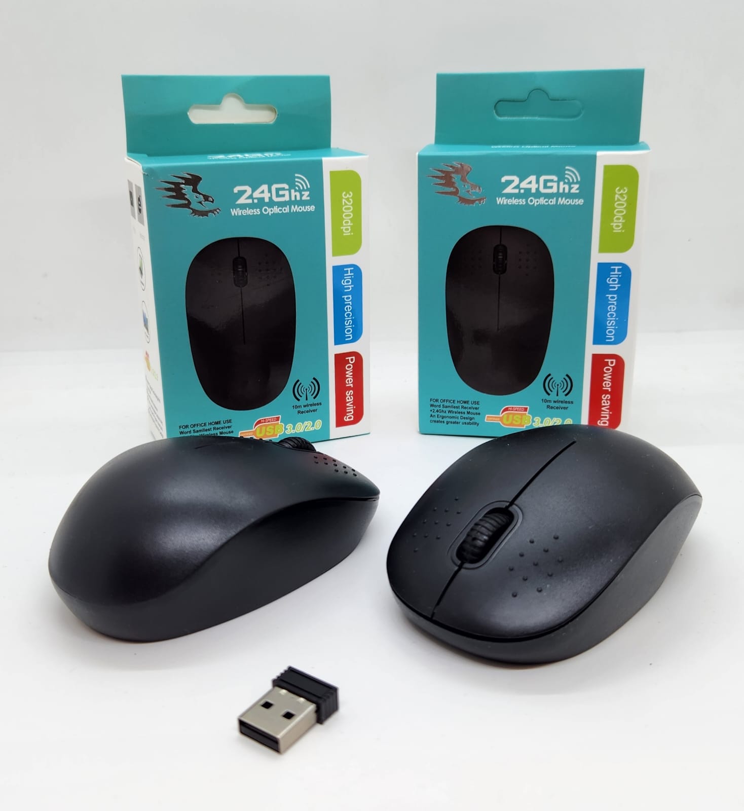    MOUSE INALAMBRICO CAJA VERDE #