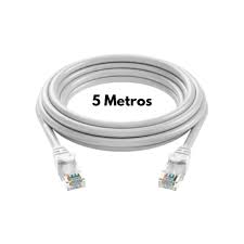   CABLE RED 5 MTS CATEGORIA 5 BLANCOS JG-RED5M