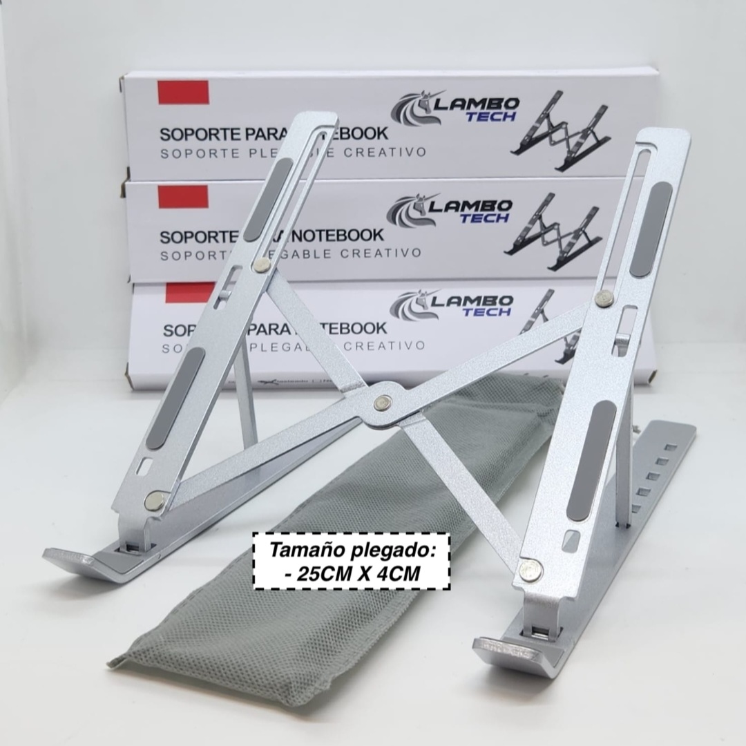   SOPORTE PARA NOTEBOOK PLEGABLE METAL GRUESO JG-METAL