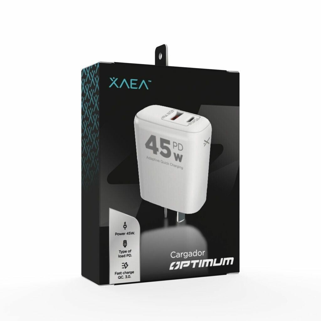   CARGADOR 5A 45W 1 USB +1 TC XAEA OPTIMUM / SUPREME